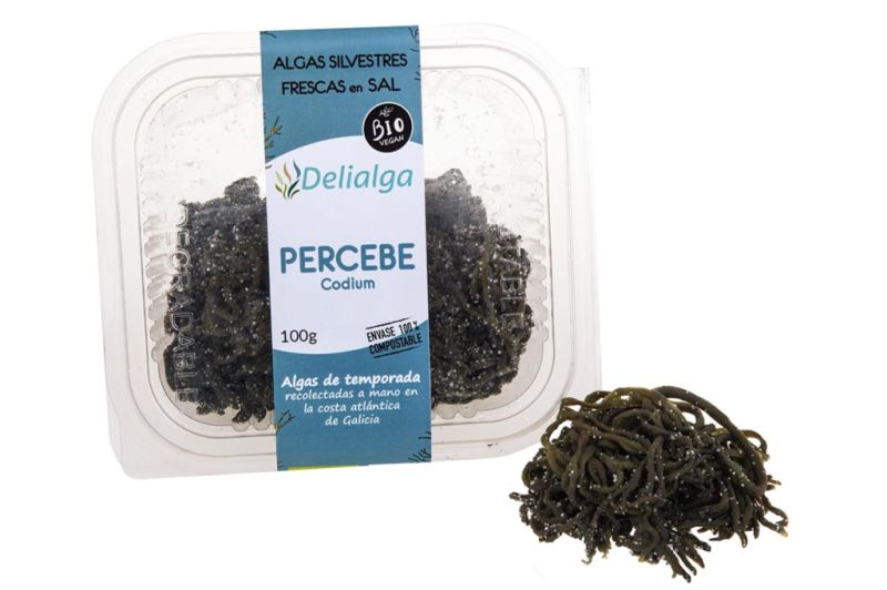 Alga Percebe Codium Fersco BIO 100 g - DELIALGA