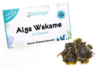 Buy DELIALGA BIO Natural Wakame Seaweed 90 g By 3,03€