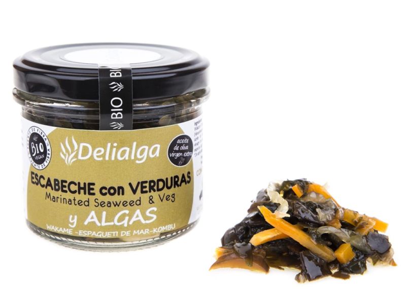 Conservas de Legumes e Algas BIO 100 g - DELIALGA