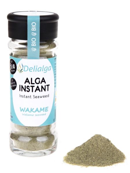 BIO Ground Wakame Seaweed 70 g - DELIALGA