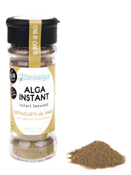 Alga Instant Espagueti de Mar Molida y Especias