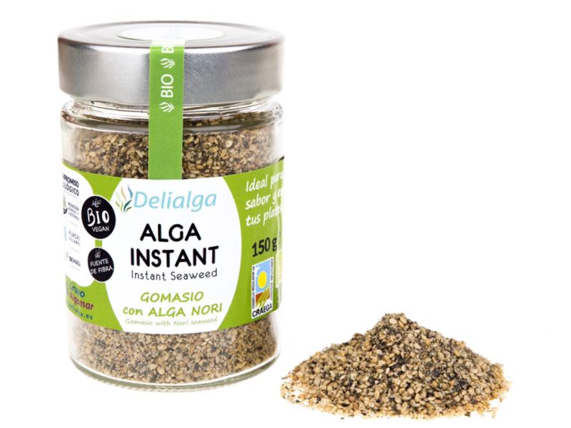 Gomàs amb Alga Nori BIO 150 g - DELIALGA