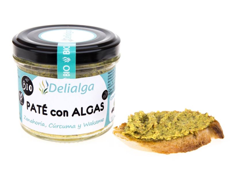 Paté amb Algues Pastanaga i Wakame BIO 100 g