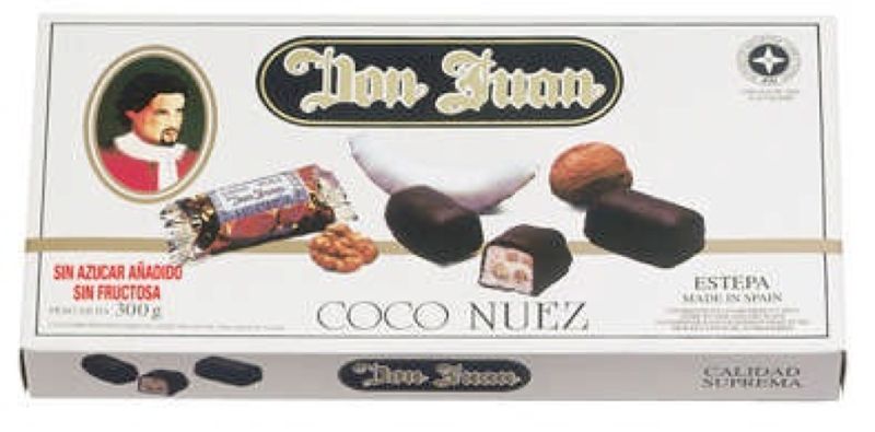 Bombones coco nuez sin azúcar 300 gr - DON JUAN