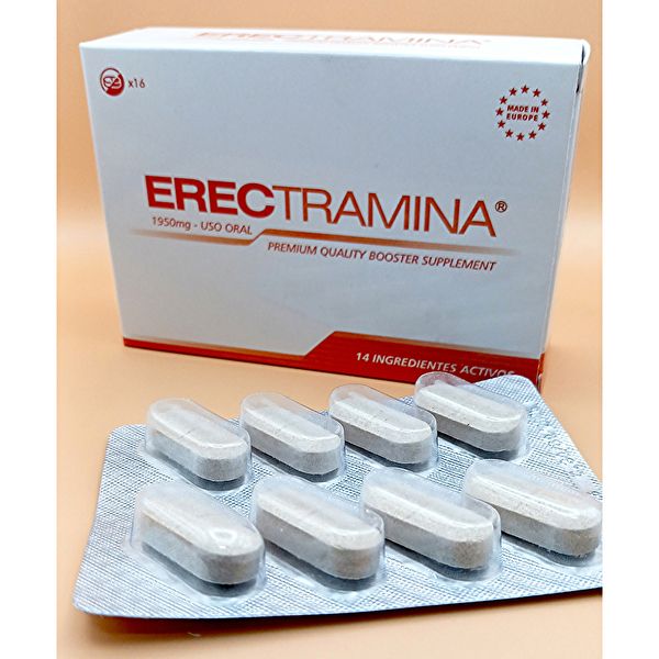 Erectramin 16 Tabletten. Effektive Lösung zur Verbesserung der Erektion Img 3