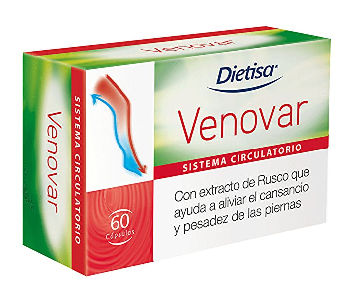 Venovar 60 Cápsulas - DIELISA