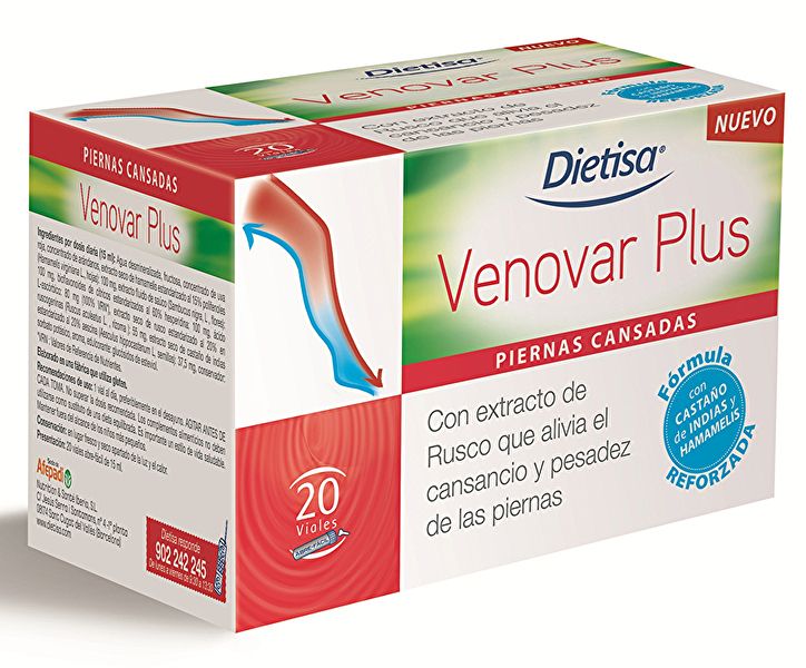 Venovar Plus 20 flacons - DIELISA