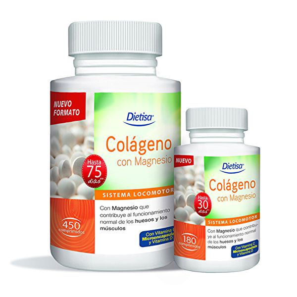 Collagen with Magnesium 180 Tablets - DIELISA