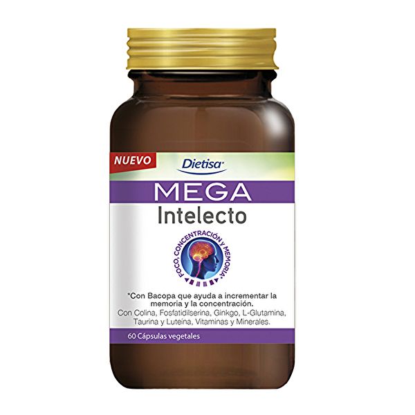 Mega Intellect 60 Plantaardige Capsules - DIELISA