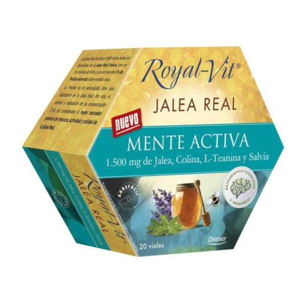 Royal Vit Active Mind 20 Ampoules - DIELISA