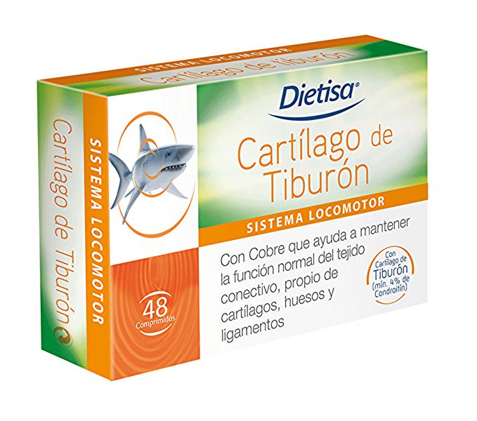 Ideceron Cartilage Shark 48 comprimidos - DIELISA