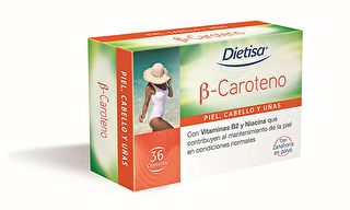 Kopen DIELISA Bètacaroteen 36 capsules Door 16,79€