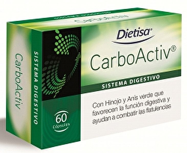 Carboactiv 60 Cápsulas - DIELISA