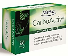 Comprar DIELISA Carboactiv 60 Cápsulas Por 16,07€