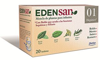 Buy DIELISA Edensan 01 Hepatic 20 Filters By 5,61€