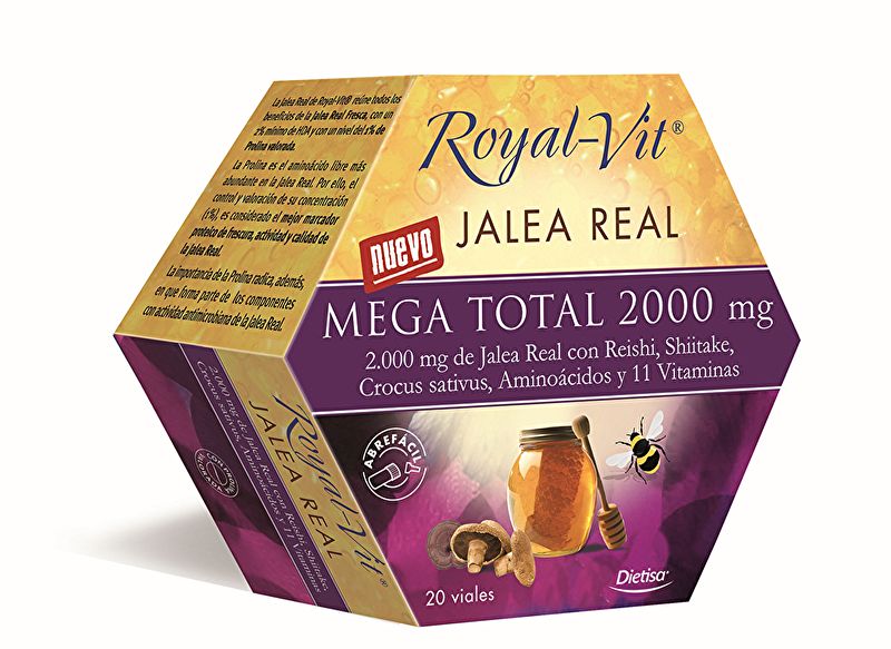 Royal Vit Mega Total 2000 mg 20 Ampoules - DIELISA