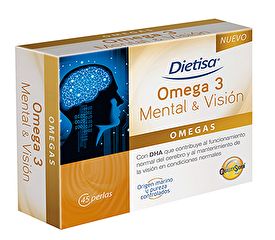 Kopen DIELISA Omega 3 Mentaal en Visie 45 Parels Door 19,36€