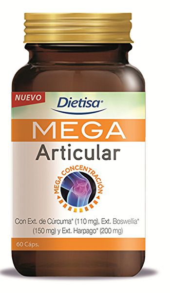 Cápsulas Vegetais Mega Articuladas 60 - DIELISA