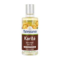 Acheter NATESSANCE Huile de Karité Pure Naturelle 100 ml Par 11,99€