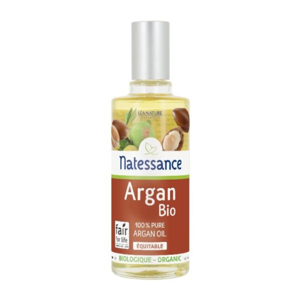 Olio di Argan Puro Biologico 50 ml - NATESSANCE