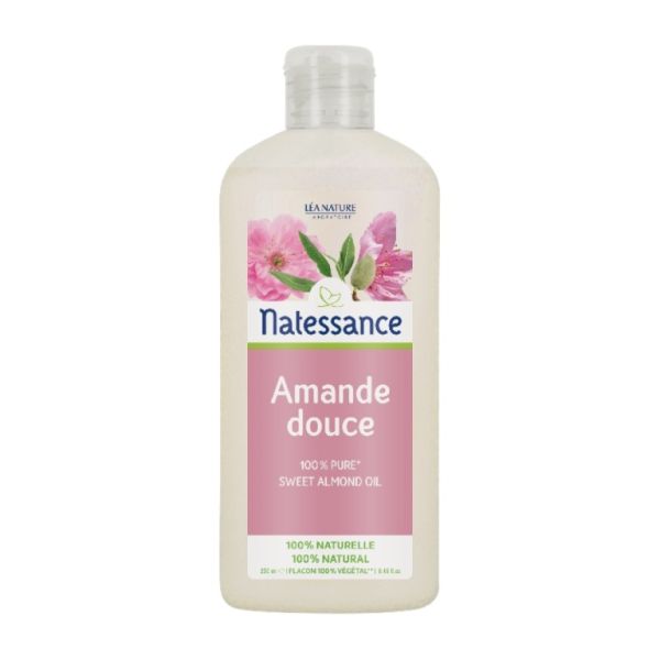 Huile d'amande douce pure 250 ml - NATESSANCE