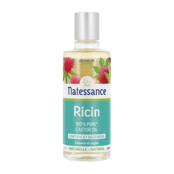 Olio di Ricino Naturale Puro 100 ml - NATESSANCE