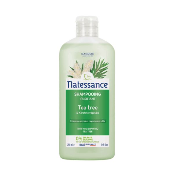 Purifying Tea Tree Shampoo 250 ml - NATESSANCE