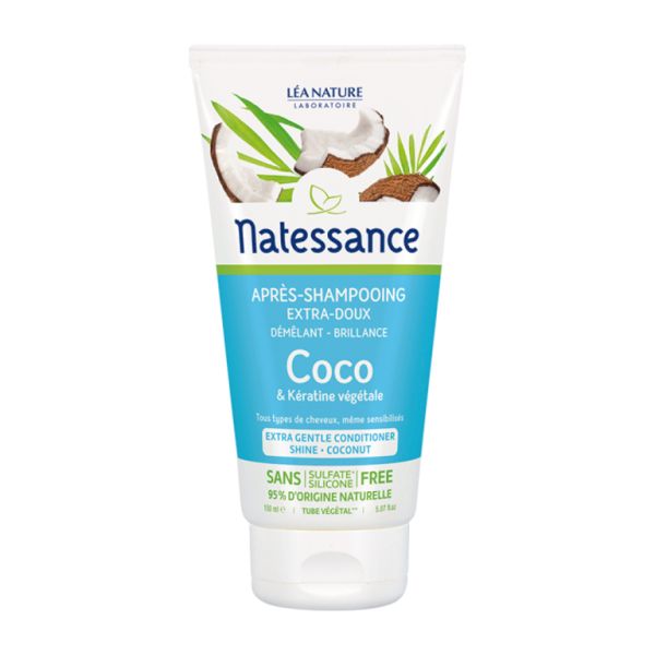 Extra Soft Coconut Conditioner 150 ml - NATESSANCE