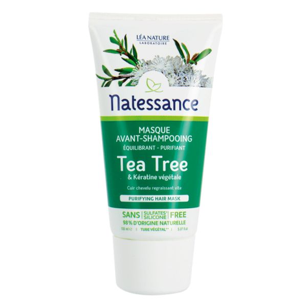 Masque Pré-Shampooing Purifiant à l'Arbre à Thé 150 ml