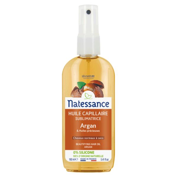 Argan Beautifying Hair Oil 160 ml - NATESSANCE