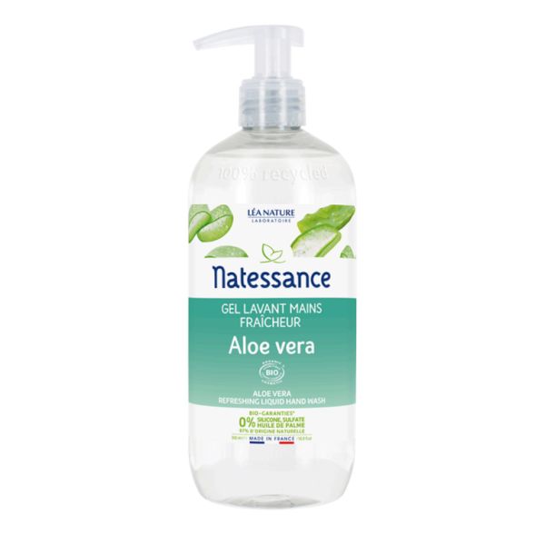 Aloe Vera Hand Cleansing Gel 500 ml - NATESSANCE