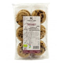 Buy EL HORNO DE LEÑA Spelled Cookies with Chocolate 220 g By 4,16€