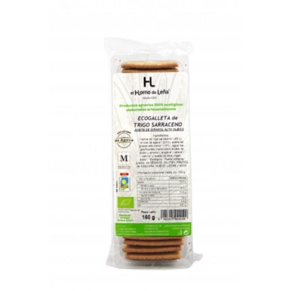 Organic Buckwheat Biscuits 190 g