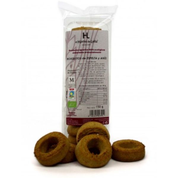 Rosquitos de Espelta y Anís 150 g