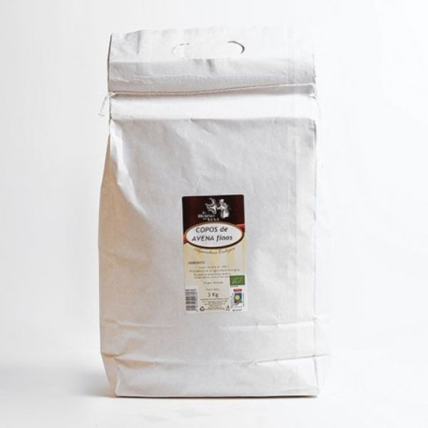 Fine Whole Oat Flakes 3 Kg - EL HORNO DE LEÑA