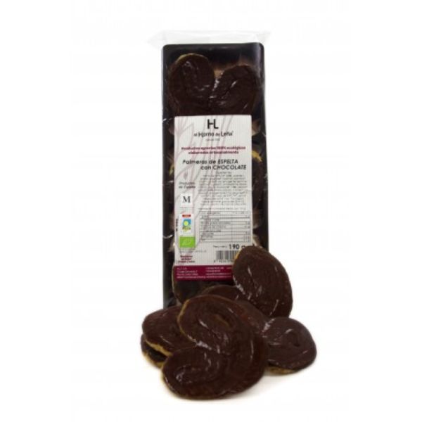 Dinkelpalm med choklad 190 g - EL HORNO DE LEÑA