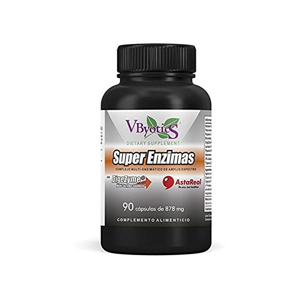 Super Enzymen met Dygezime 90 Plantaardige Capsules