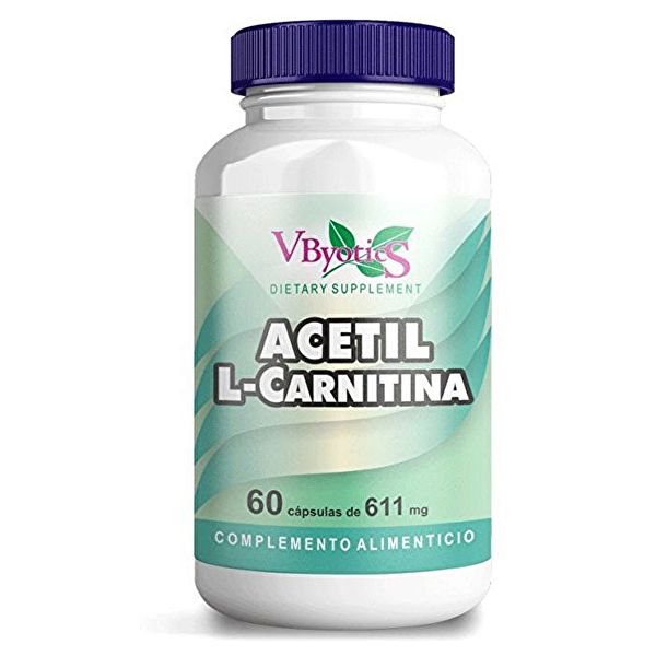 Acetil L-Carnitina 60 Cápsulas - V.BYOTICS