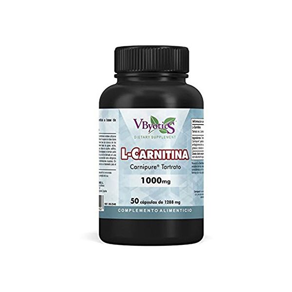 L-Carnitin 1000 mg 50 Kapseln. - V.BYOTICS