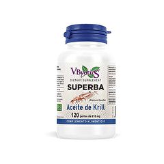 Buy V.BYOTICS Superba Krill Oil 120 Pearls By 47,13€