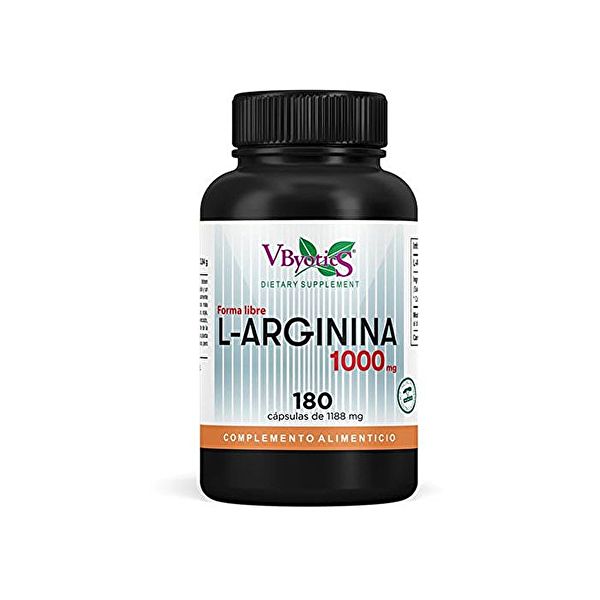 L-Arginin 1000 mg. 180 Kapseln. - V.BYOTICS