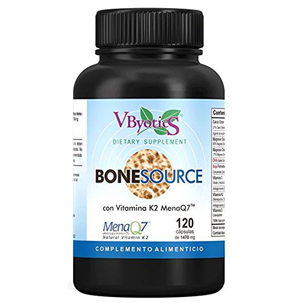 Bone Source 120 Caps - V.BYOTICS