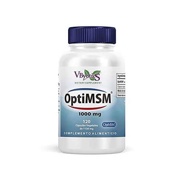 Opti MSM 1000 mg 120 cápsulas vegetais