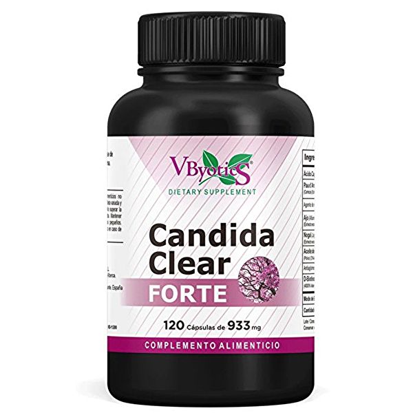 Candida Clear Forte 120 Cápsulas - V.BYOTICS