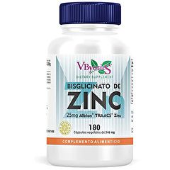 Comprar V.BYOTICS Bisglicinat de Zinc 25 mg 180 Comp Per 14,86€