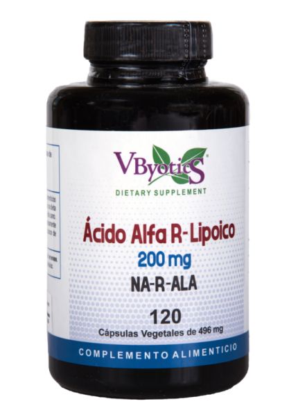 Àcid Alfa R-Lipoic 120 VCaps - V.BYOTICS