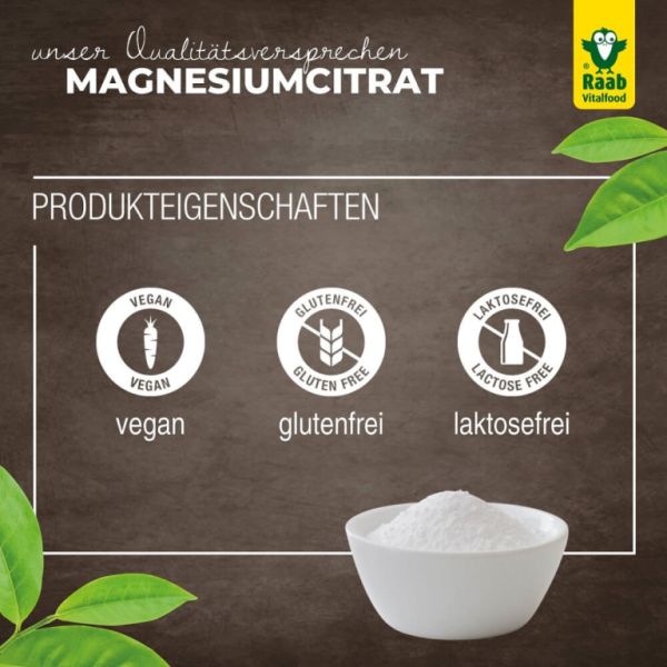 Veganes Magnesiumcitrat 200 g - Raab Vitalfood Img 4