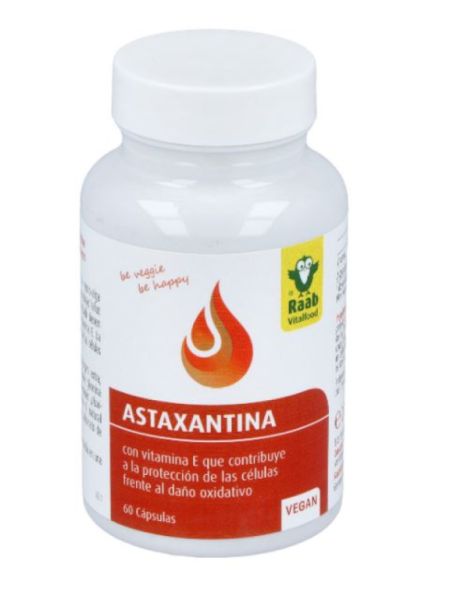 Astaxanthin 60 Capsules - Raab Vitalfood