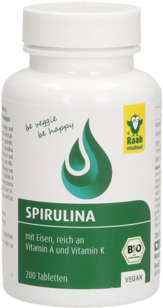 Espirulina 200 comprimidos - Raab Vitalfood Img 2