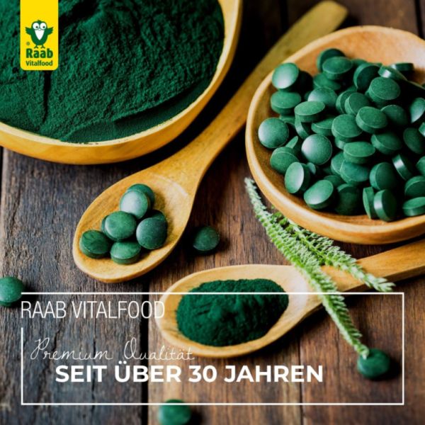 Espirulina 200 comprimidos - Raab Vitalfood Img 4